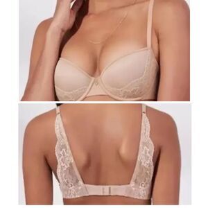 New! Third Love Underwire Lace detail T-Shirt Bra‎ 24/7 Women Size 42 E